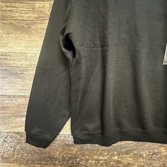 Nike Solo Swoosh Men's Black Crewneck Sweatshirt - Picture 6 of 8